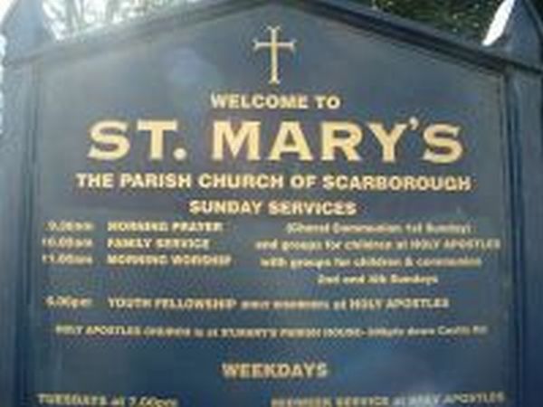 St. Mary's Sign